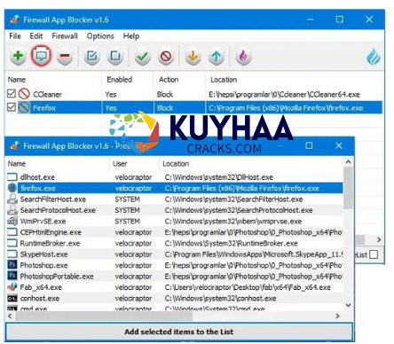 FireWall App Blocker Kuyhaa