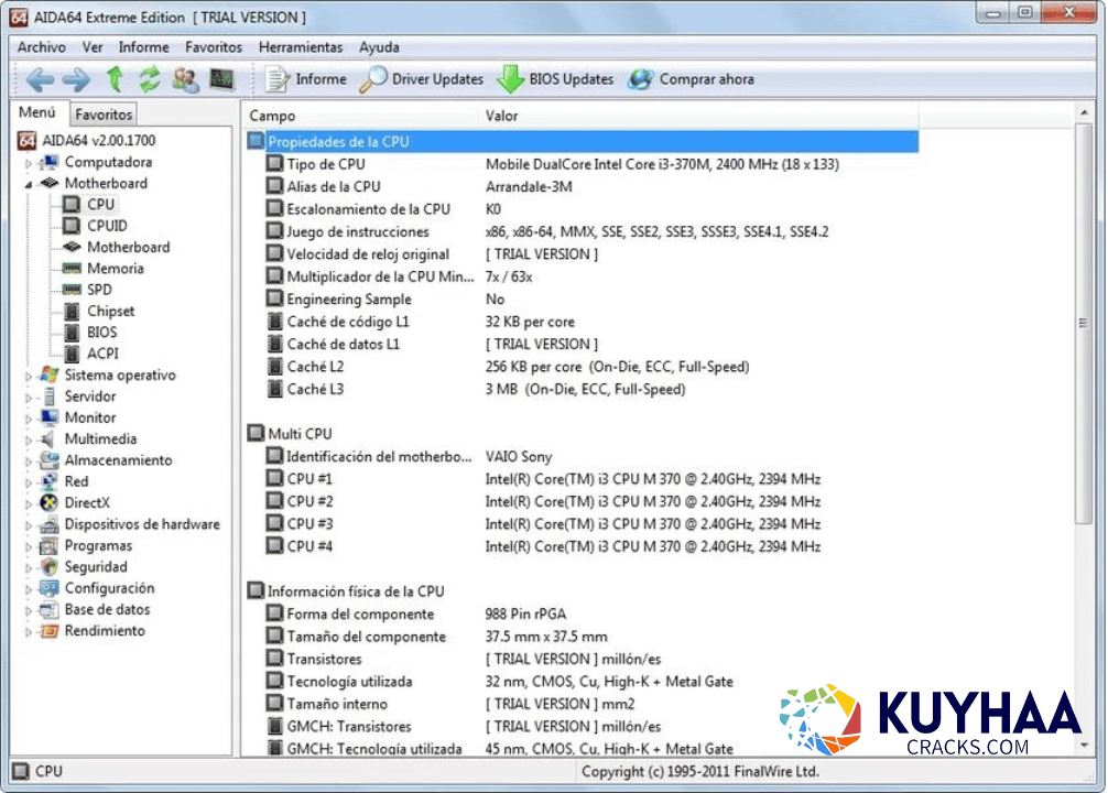 Download AIDA64 Kuyhaa