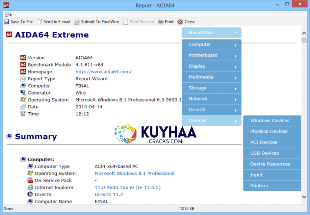 Download AIDA64 Kuyhaa