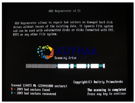 HDD Regenerator Kuyhaa