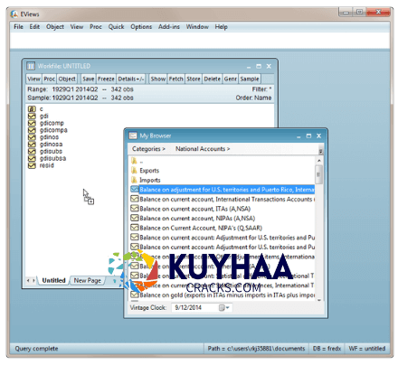 Download EViews 10 Full Crack