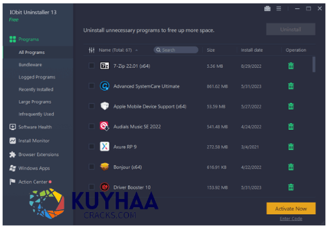 Download IObit Uninstaller Kuyhaa