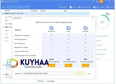 EaseUS Partition Master Serial Key 2023