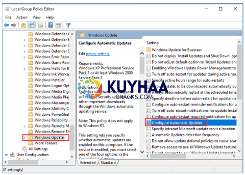 Win Update Stop Kuyhaa