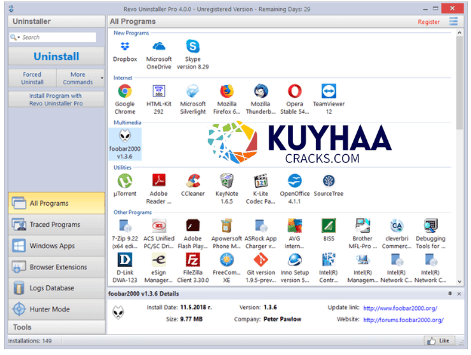Revo Uninstaller Kuyhaa