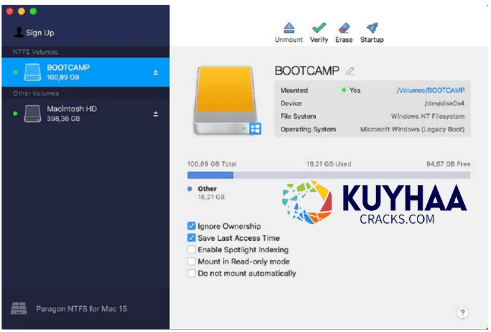 Download Paragon NTFS for Mac Full Crack