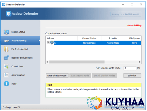 Free Download Shadow Defender Full Version