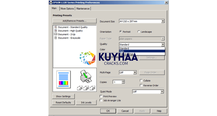 Download Driver Printer Epson L120