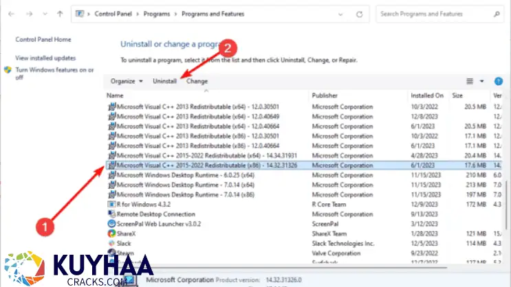 Microsoft Visual C++ All Version x86 & x64 Package Gratis Download