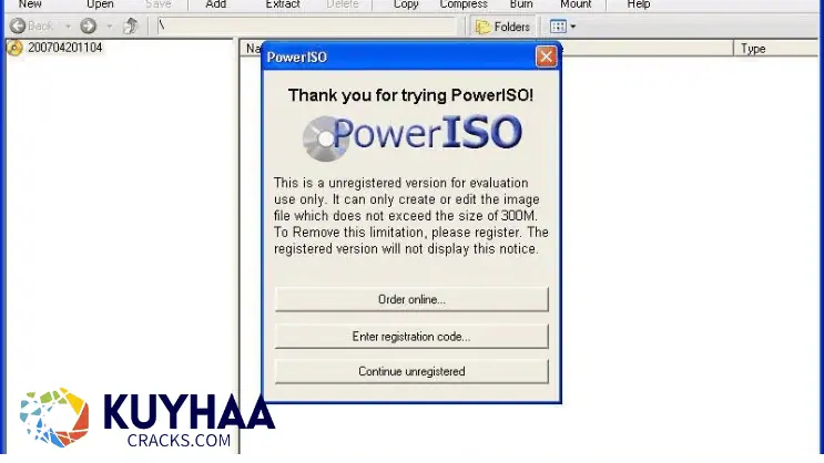 PowerISO 7.4 Full Version Gratis Download