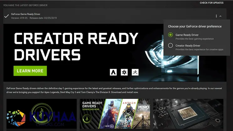 Nvidia GeForce Game Ready Driver 555.99