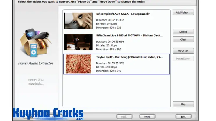 Power Audio Extractor 8.5.2 Full Serial Number 2024