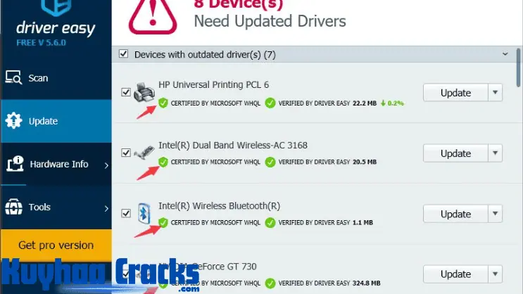 DriverEasy Professional 5.8.0 Full Crack Download