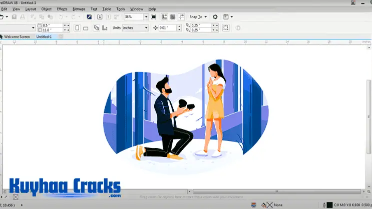 Corel DRAW X7 Portable Kuyhaa