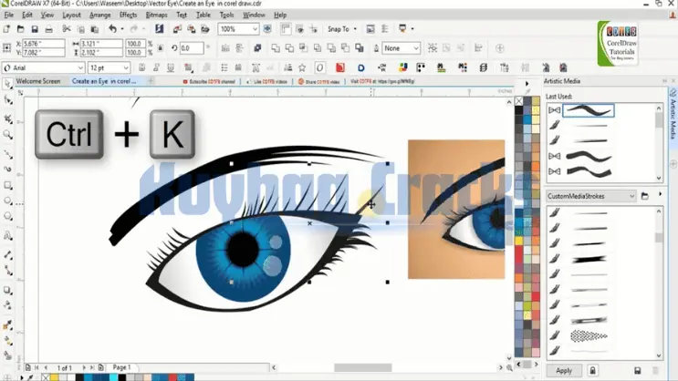 Download CorelDRAW X7 Kuyhaa Full Crack Keygen
