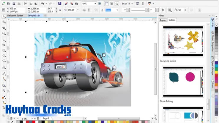 Corel DRAW X7 Portable Kuyhaa