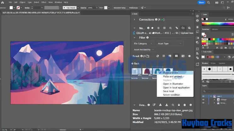 Adobe Illustrator Kuyhaa Crack 2025 v29.0.1 Terbaru