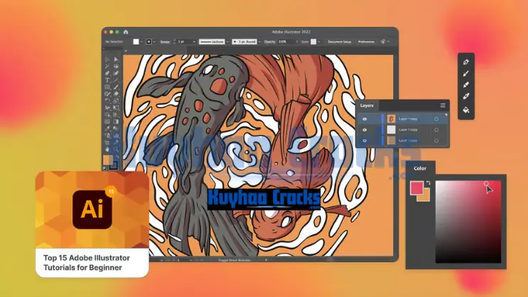 Adobe Illustrator Kuyhaa Crack 2025 v29.0.1 Terbaru